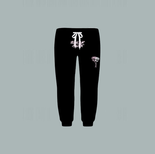 Men's Classic Roseae Sweatpants - Black