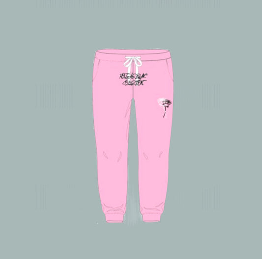 Men's Classic Roseae Sweatpants - Light Pink