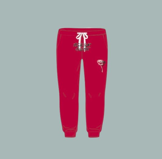 Men's Classic Roseae Sweatpants - Red