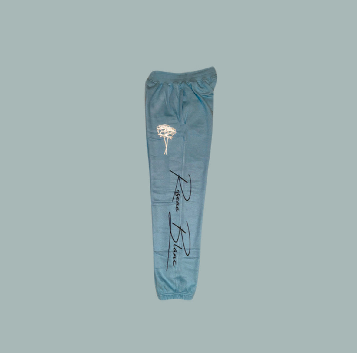 Women's Rain & Bloom Sweatpants - Light Blue