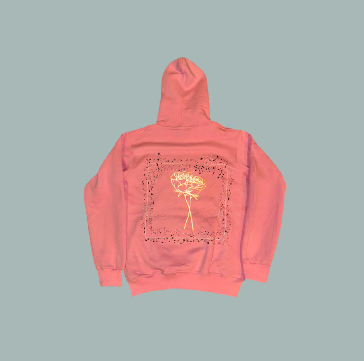 Men's Classic Roseae Hoodie - Light Pink